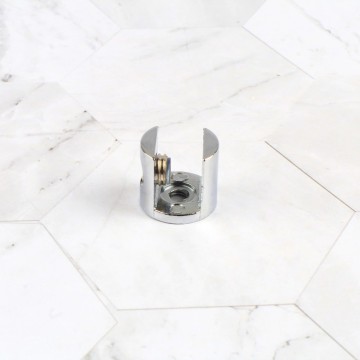 Thick wall fixing screw glass clamp