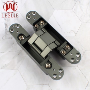 Modern silent invisible door hinge