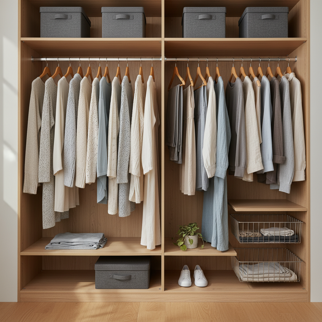 Wardrobe Rail For Home Organization
