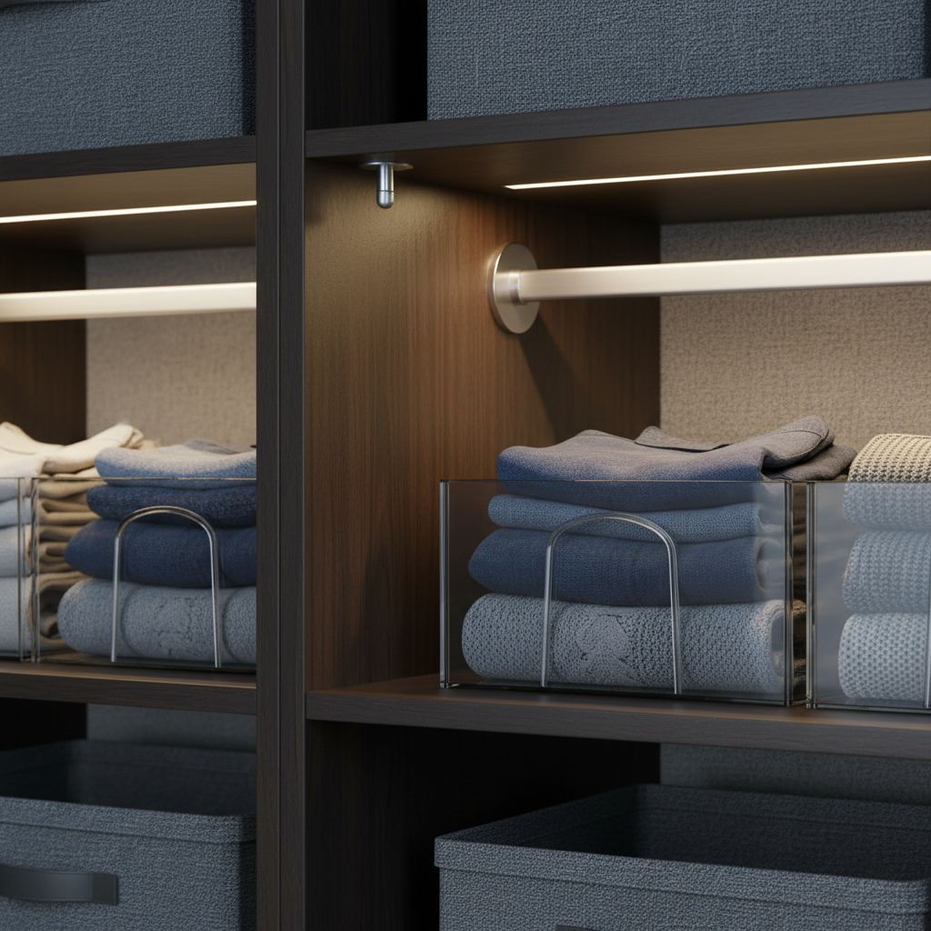 Wardrobe Tube Support For Storage Furniture