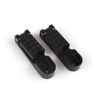 Zinc alloy flip pipe bracket wardrobe support bracket