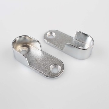 Wardrobe Support Tube Holder YT-1601b Nickelizing