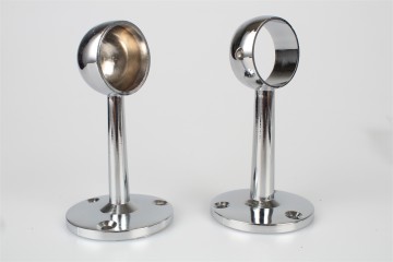 Wardrobe Tube Support zinc alloy