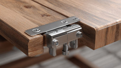 Transform Your Space with Innovative Zinc Alloy Flap Hinge Folding Tables for Modern Living!