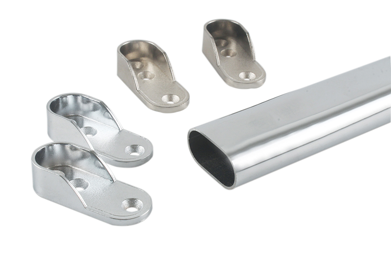 16mm U-shaped clothes rail bracket-7o6g